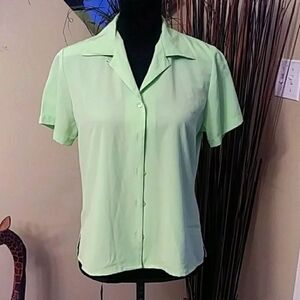 Notations Light Green Top Sz PM